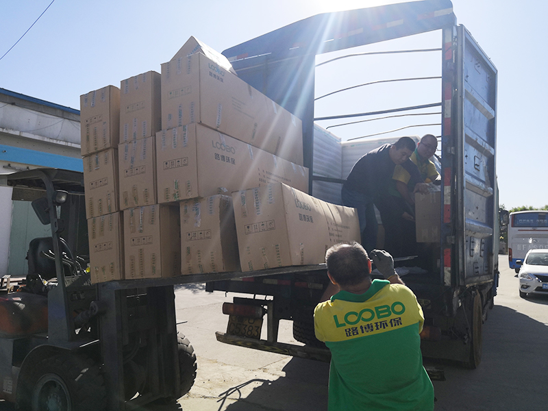 20余台双臂焊烟净化器发往山东烟台