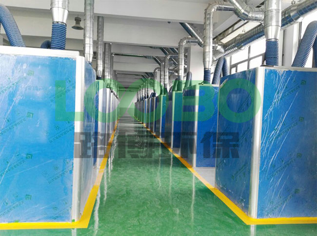 中国核工业二四建设有限公司焊接除尘项目顺利竣工