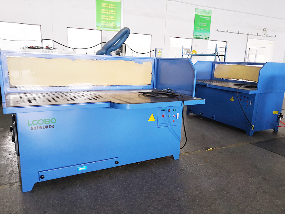 打磨除尘工作台即将发往江苏常州