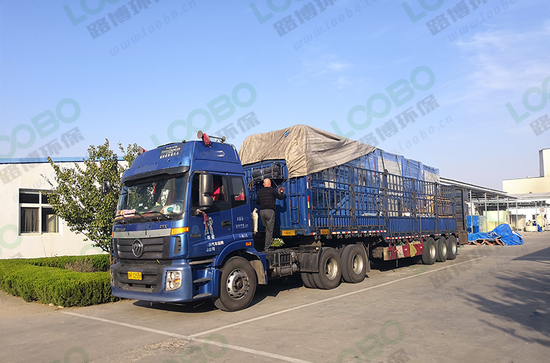 焊接烟尘处理设备发往山西