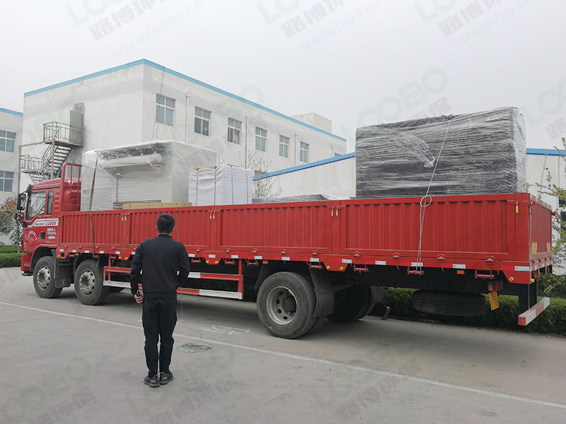 轨道交通行业焊接烟尘净化系统发往太原