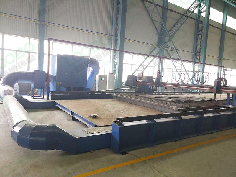 等离子切割机除尘系统切割烟尘治理案例解析