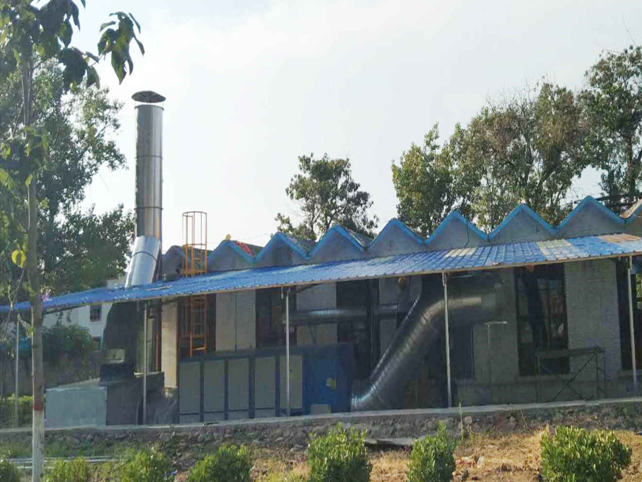 喷漆房废气处理系统竣工案例展示-木器喷漆治理