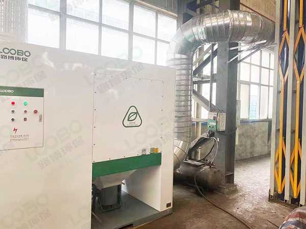 竣工案例展示：焊接烟尘抽排净化系统顺利竣工