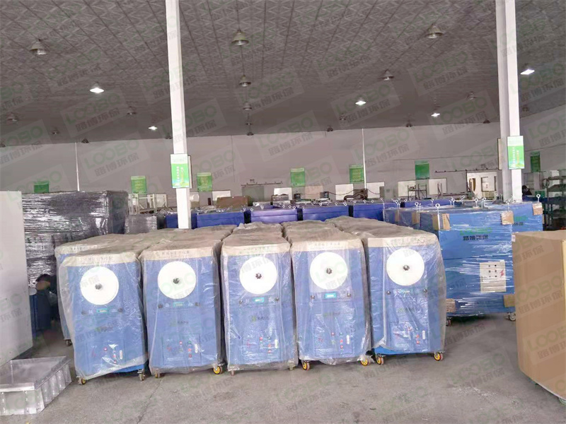 青岛路博又一批移动式焊烟净化器发往重庆