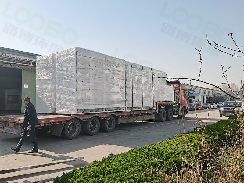 路博环保除尘控温系统按期发货