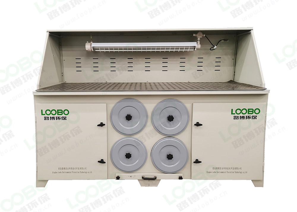 打磨除尘台在打磨车间的妙用