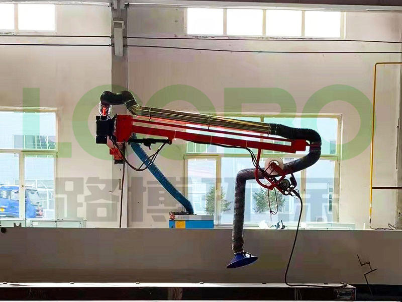 焊机吸尘臂实现了焊接操作与除尘净化一体化