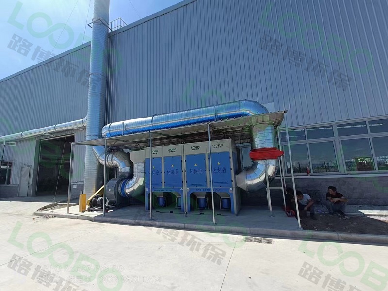  河北某机械企业多工位烟尘净化系统验收通过