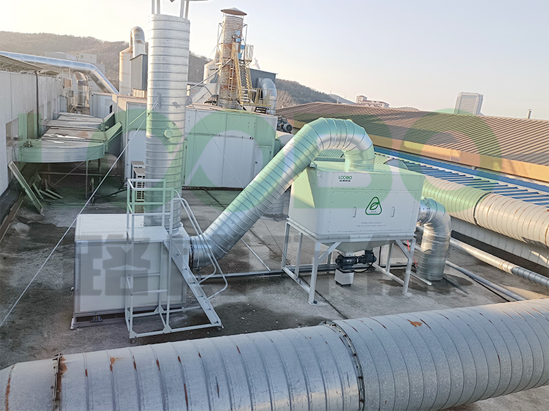 威海某装备制造企业—喷漆打磨烟气治理项目